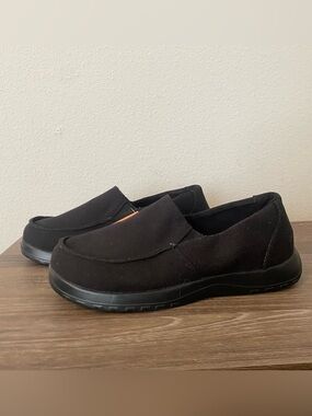 Soft Science Unisex Canvas Slip-On Shoes Size M9 Black